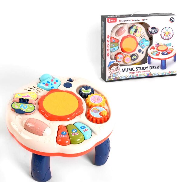 Музыкальный столик Kimi со звуковым и световым эффектом Разноцветный 6984938252332
Музыкальный столик Kimi со звуковым и световым эффектом Разноцветный 6984938252332