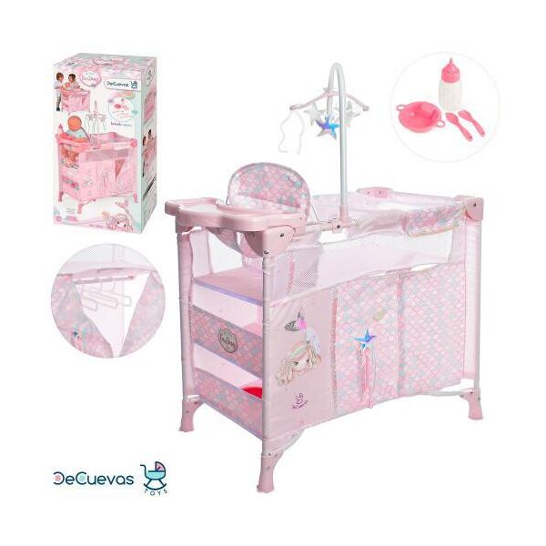 Кровать - манеж - шкаф - стульчик для кормления куклы (Baby Born) TM DeCuevas арт. 53041
Кровать - манеж - шкаф - стульчик для кормления куклы (Baby Born) TM DeCuevas арт. 53041