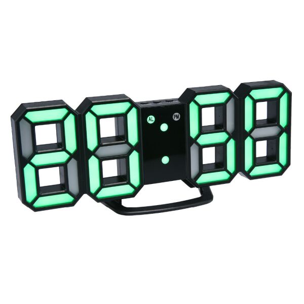 Часы настенные/настольные электронные LED Best цифровые светящиеля светодиодные черный+зеленый
Часы настенные/настольные электронные LED Best цифровые светящиеля светодиодные черный+зеленый