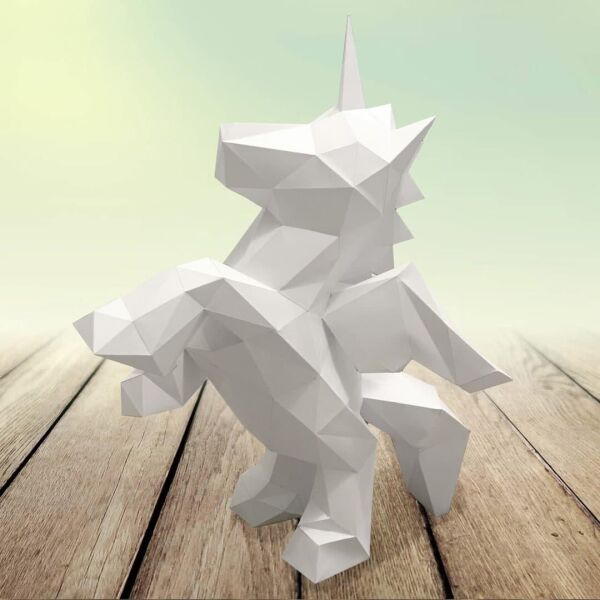Наборы для создания 3д фигур Оригами Паперкрафт Бумажная модель Papercraft Единорог Белый
Наборы для создания 3д фигур Оригами Паперкрафт Бумажная модель Papercraft Единорог Белый