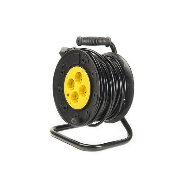 Сетевой удлинитель PowerPlant на катушке 30 м, 4 розетки (JY-2002/30) (PPRA10M300S4). 46473
Сетевой удлинитель PowerPlant на катушке 30 м, 4 розетки (JY-2002/30) (PPRA10M300S4). 46473