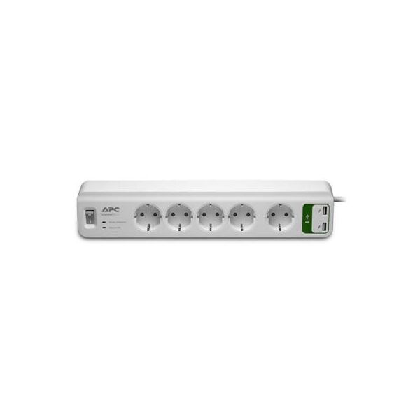 Сетевой фильтр питания APC Essential SurgeArrest 5 outlets ++ 2 USB (5V, 2.4A) (PM5U-RS). 45822
Сетевой фильтр питания APC Essential SurgeArrest 5 outlets ++ 2 USB (5V, 2.4A) (PM5U-RS). 45822