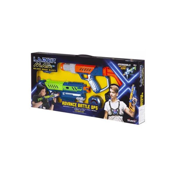 Игрушечное оружие Silverlit Lazer M.A.D. Делюкс набор (LM-86848)
Игрушечное оружие Silverlit Lazer M.A.D. Делюкс набор (LM-86848)