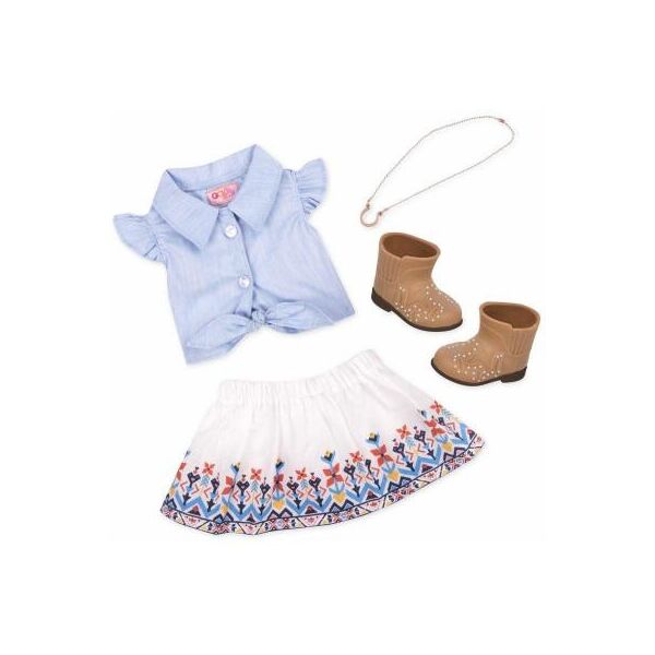 Аксессуар к кукле Our Generation Набор одежды для ранчо (BD30359Z)
Аксессуар к кукле Our Generation Набор одежды для ранчо (BD30359Z)