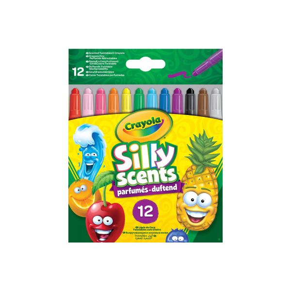 Набор для творчества Crayola Silly Scents Твист восковых мелков с ароматом 12 шт. (256321.024)
Набор для творчества Crayola Silly Scents Твист восковых мелков с ароматом 12 шт. (256321.024)