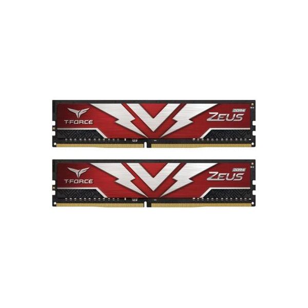 Модуль памяти для компьютера DDR4 16GB (2x8GB) 3000 MHz T-Force Zeus Red Team (TTZD416G3000HC16CDC01)
Модуль памяти для компьютера DDR4 16GB (2x8GB) 3000 MHz T-Force Zeus Red Team (TTZD416G3000HC16CDC01)