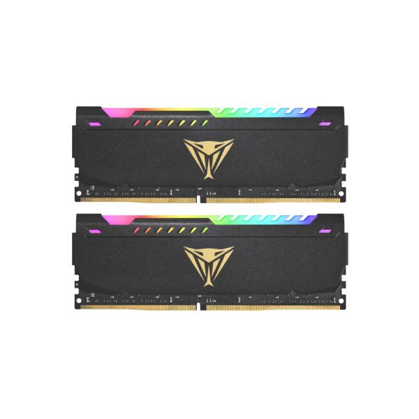 Модуль памяти для компьютера DDR4 16GB (2x8GB) 3200 MHz Viper Steel RGB Black Patriot (PVSR416G320C8K)
Модуль памяти для компьютера DDR4 16GB (2x8GB) 3200 MHz Viper Steel RGB Black Patriot (PVSR416G320C8K)
