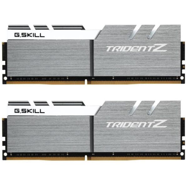 Модуль памяти для компьютера DDR4 16GB (2x8GB) 3200 MHz Trident Z Silver H/ White G.Skill (F4-3200C16D-16GTZSW)
Модуль памяти для компьютера DDR4 16GB (2x8GB) 3200 MHz Trident Z Silver H/ White G.Skill (F4-3200C16D-16GTZSW)