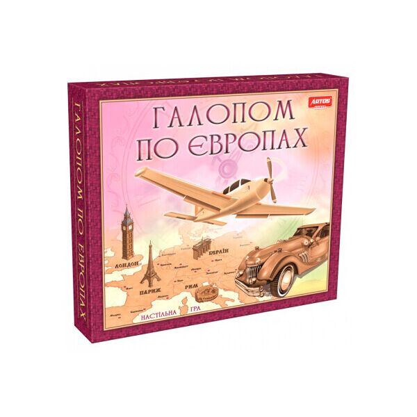 Игра наст. развив. познав. "Галопом по Европах" (укр.), в гофрокор. 33*30*6см, ARTOS Games, Украина (8шт)
Игра наст. развив. познав. "Галопом по Европах" (укр.), в гофрокор. 33*30*6см, ARTOS Games, Украина (8шт)