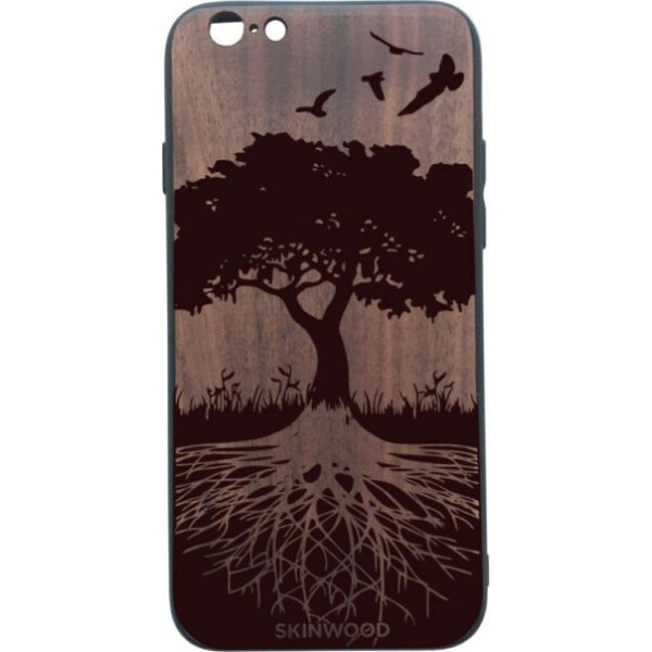 деревянный SkinWood Американский орех премиум для iPhone 6/6S с дизайнерской гравировкой Дерево жизни
деревянный SkinWood Американский орех премиум для iPhone 6/6S с дизайнерской гравировкой Дерево жизни