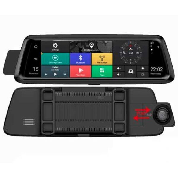 Сенсорное зеркало видеорегистратор XPRO DRIVE Touch 10 GPS Android с камерой заднего вида
Сенсорное зеркало видеорегистратор XPRO DRIVE Touch 10 GPS Android с камерой заднего вида