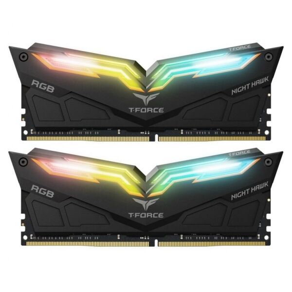 Модуль памяти для компьютера DDR4 16GB (2x8GB) 3200 MHz T-Force Night Hawk RGB Black Team (TF1D416G3200HC16CDC01)
Модуль памяти для компьютера DDR4 16GB (2x8GB) 3200 MHz T-Force Night Hawk RGB Black Team (TF1D416G3200HC16CDC01)
