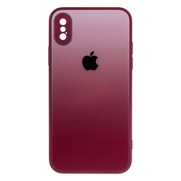 Чехол-накладка TPU Glass Logo Matte Gradient with Frame для Apple Iphone X / Xs 5, Burgundy
Чехол-накладка TPU Glass Logo Matte Gradient with Frame для Apple Iphone X / Xs 5, Burgundy