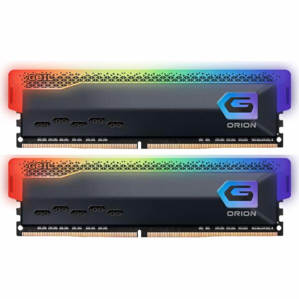 Модуль памяти для компьютера DDR4 16GB (2x8GB) 3200 MHz Orion RGB Titanium Gray Geil (GOSG416GB3200C16BDC)
Модуль памяти для компьютера DDR4 16GB (2x8GB) 3200 MHz Orion RGB Titanium Gray Geil (GOSG416GB3200C16BDC)
