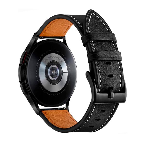 Браслет для Samsung Galaxy Watch Active 2 - черный / Watchbands Standart / ширина крепления 20мм / размер L / кожаный (WB0029STANDART2BLACK20)
Браслет для Samsung Galaxy Watch Active 2 - черный / Watchbands Standart / ширина крепления 20мм / размер L / кожаный (WB0029STANDART2BLACK20)