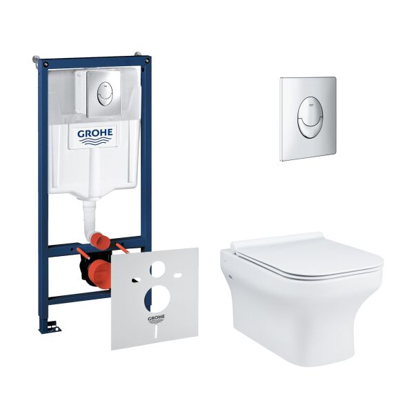 Набор инсталляция 4 в 1 Grohe Rapid SL 38721001 + унитаз с сиденьем Qtap Cardinal QT0433C660HW
Набор инсталляция 4 в 1 Grohe Rapid SL 38721001 + унитаз с сиденьем Qtap Cardinal QT0433C660HW