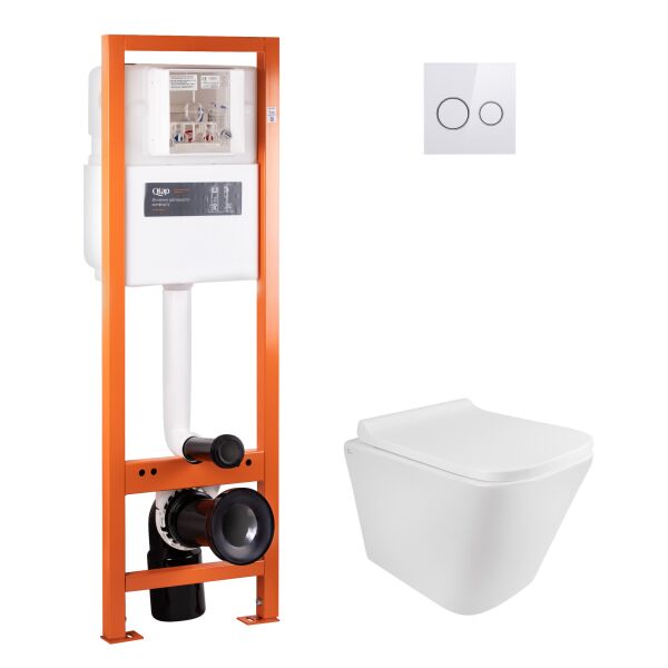 Набор Qtap инсталляция 4 в 1 с панелью смыва Nest (QT0233M370 + QT0211P01V1176W) + унитаз с сиденьем Tern QT1733052ERW
Набор Qtap инсталляция 4 в 1 с панелью смыва Nest (QT0233M370 + QT0211P01V1176W) + унитаз с сиденьем Tern QT1733052ERW