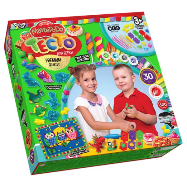 Набор креативного творчества Тесто для лепки "Master Do" Danko Toys TMD-03-0 30 цветов (Совы)
Набор креативного творчества Тесто для лепки "Master Do" Danko Toys TMD-03-0 30 цветов (Совы)