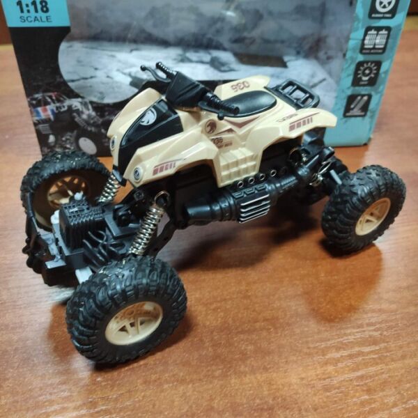 Машинка на радиоуправлении Квадроцикл Military 1:18 Rock Crawler EL-TH476 Серый
Машинка на радиоуправлении Квадроцикл Military 1:18 Rock Crawler EL-TH476 Серый