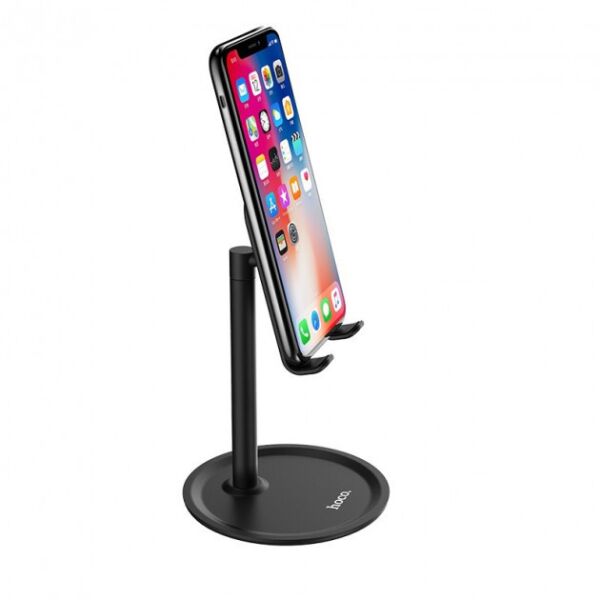 Подставка алюминиевая Hoco PH15 Aluminum Alloy на рабочий стол для смартфона планшета Чёрная
Подставка алюминиевая Hoco PH15 Aluminum Alloy на рабочий стол для смартфона планшета Чёрная