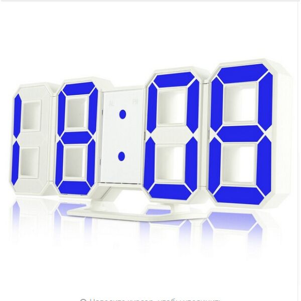 Часы настенные/настольные электронные LED Best цифровые светящиеля светодиодные белый+синий
Часы настенные/настольные электронные LED Best цифровые светящиеля светодиодные белый+синий