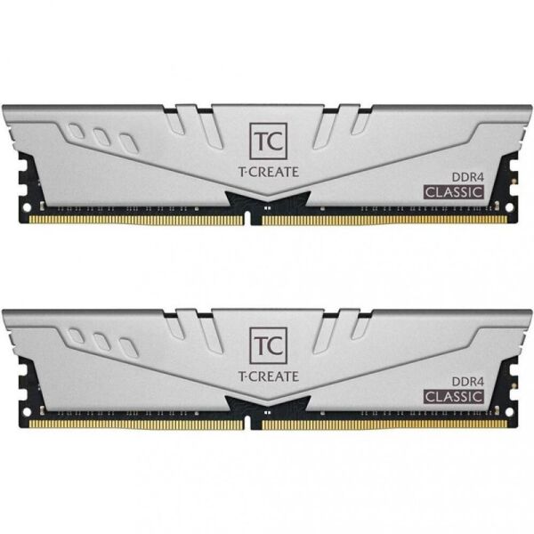 DDR4 16Gb x 2 (32Gb Kit), 3200 MHz, Team T-Create Classic, Gray (TTCCD432G3200HC22DC01)
DDR4 16Gb x 2 (32Gb Kit), 3200 MHz, Team T-Create Classic, Gray (TTCCD432G3200HC22DC01)