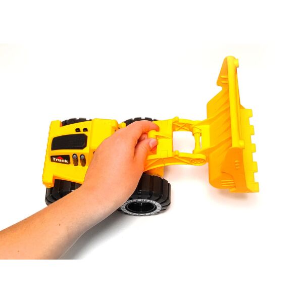 Экскаватор игрушечный 26 см. с подвижным ковшом, Jia Yue Toys, Строительная техника, Инерция, Желтый
Экскаватор игрушечный 26 см. с подвижным ковшом, Jia Yue Toys, Строительная техника, Инерция, Желтый