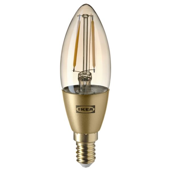 LED лампа E14 200 лм, регулировка яркости/свечевидная коричневое прозрачное стекло ROLLSBO IKEA 704.082.46
LED лампа E14 200 лм, регулировка яркости/свечевидная коричневое прозрачное стекло ROLLSBO IKEA 704.082.46