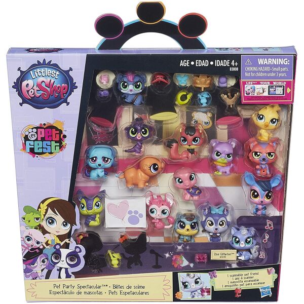 Игровой набор Hasbro Littlest Pet Shop Pet Party Spectacular Домашние питомцы 15 шт (B3808)
Игровой набор Hasbro Littlest Pet Shop Pet Party Spectacular Домашние питомцы 15 шт (B3808)