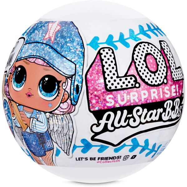 Игровой набор LOL Surprise! All-Star BBs Sports Series 1 Голубая бейсбольная команда (570370)
Игровой набор LOL Surprise! All-Star BBs Sports Series 1 Голубая бейсбольная команда (570370)