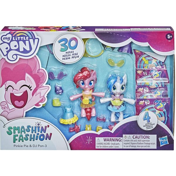 Игровой набор My Little Pony Smashin' Fashion Party Вечеринка Пони Пинки Пай и ДиДжей Пон (F1286)
Игровой набор My Little Pony Smashin' Fashion Party Вечеринка Пони Пинки Пай и ДиДжей Пон (F1286)