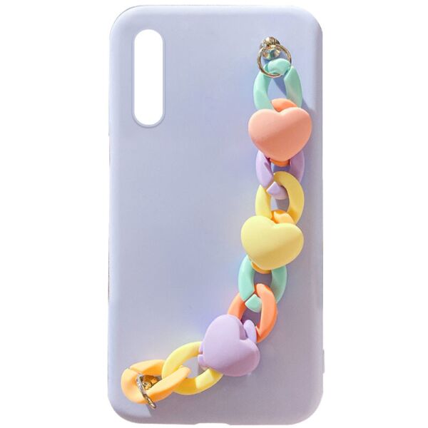 Чехол Chained Heart c подвесной цепочкой для Samsung Galaxy A50 (A505F) / A50s / A30s Lilac Blue
Чехол Chained Heart c подвесной цепочкой для Samsung Galaxy A50 (A505F) / A50s / A30s Lilac Blue