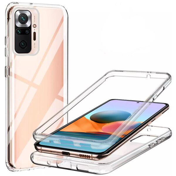 Чехол TPU+PC Full Body с защитой 360 для Xiaomi Redmi Note 10 Pro / 10 Pro Max Прозрачный
Чехол TPU+PC Full Body с защитой 360 для Xiaomi Redmi Note 10 Pro / 10 Pro Max Прозрачный