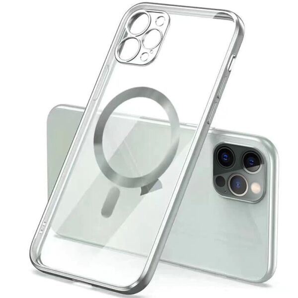 TPU чехол Glossy Plating with Magnetic Safe для Apple iPhone 12 Pro Max (6.7") Серебряный
TPU чехол Glossy Plating with Magnetic Safe для Apple iPhone 12 Pro Max (6.7") Серебряный