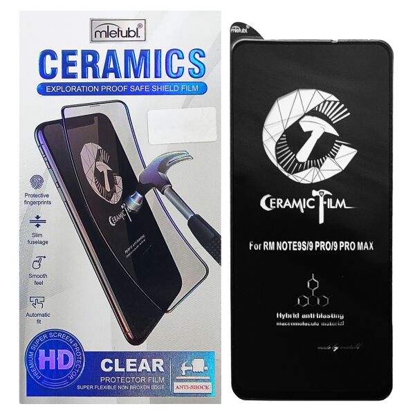 Защитная пленка Mletubl Ceramic для Xiaomi Redmi Note 9 Pro / Note 9 Pro Max / Note 9S Black
Защитная пленка Mletubl Ceramic для Xiaomi Redmi Note 9 Pro / Note 9 Pro Max / Note 9S Black