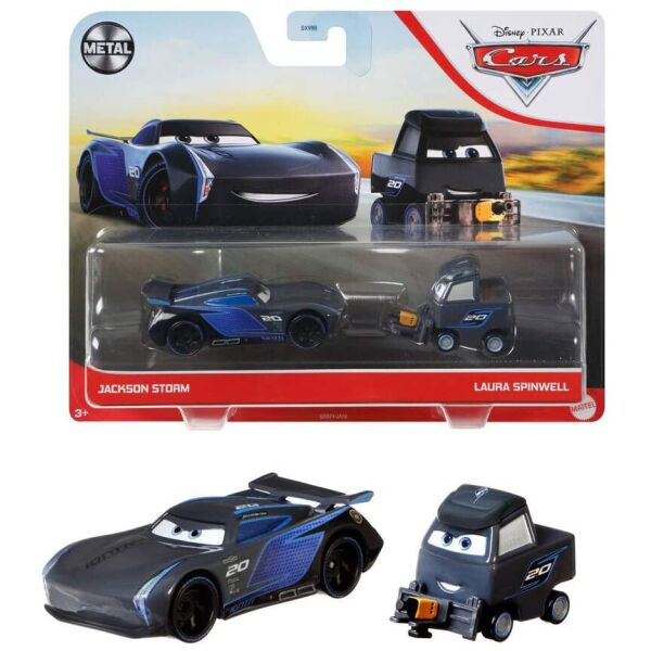 Набор машинок Тачки 3 Disney Pixar Cars Jackson Storm & Laura Spinwell Джексон Шторм и Лаура Спинвелл (GRR24)
Набор машинок Тачки 3 Disney Pixar Cars Jackson Storm & Laura Spinwell Джексон Шторм и Лаура Спинвелл (GRR24)