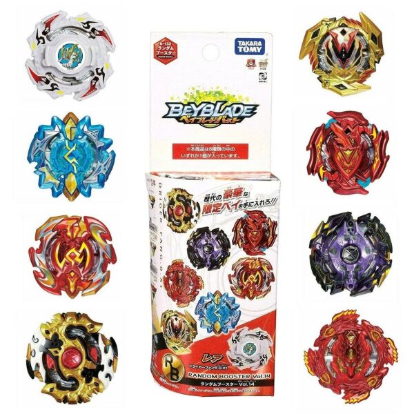 Игровой набор Бейблейд Takara Tomy Beyblade Burst B-132 Random Booster Vol.14. From Japan Рандомный
Игровой набор Бейблейд Takara Tomy Beyblade Burst B-132 Random Booster Vol.14. From Japan Рандомный