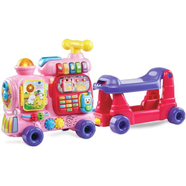 Развивающая музыкальная игрушка VTech Sit-to-Stand Ultimate Alphabet Train, Pink Паровозик (80-181951)
Развивающая музыкальная игрушка VTech Sit-to-Stand Ultimate Alphabet Train, Pink Паровозик (80-181951)