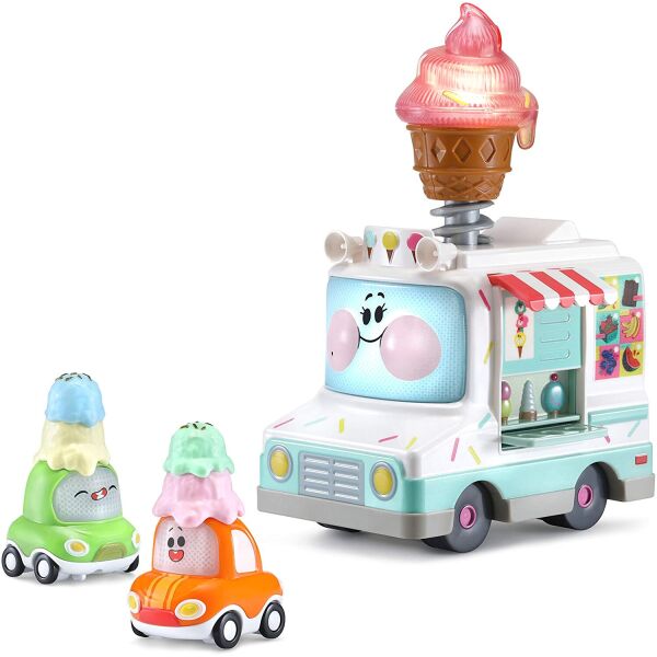 Игровой набор VTech Go! Go! Cory Carson - Two Scoops Eileen Ice Cream Truck Грузовик для мороженого (80-545500)
Игровой набор VTech Go! Go! Cory Carson - Two Scoops Eileen Ice Cream Truck Грузовик для мороженого (80-545500)