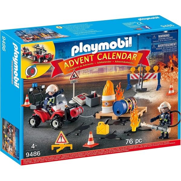 Конструктор Playmobil Advent Calendar Playmobil City Аction Пожарно-спасательные работы на строительной площадке (9486)
Конструктор Playmobil Advent Calendar Playmobil City Аction Пожарно-спасательные работы на строительной площадке (9486)