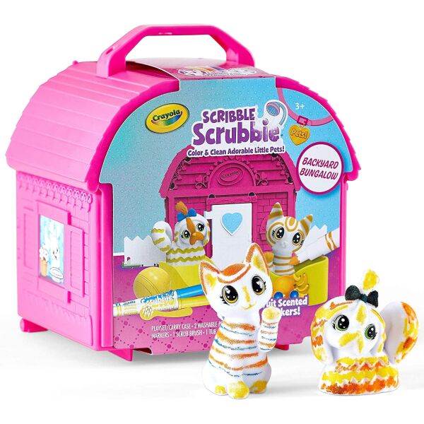 Набор для творчества Crayola Scribble Scrubbie Pets Мои любимцы На заднем дворе (74-7428)
Набор для творчества Crayola Scribble Scrubbie Pets Мои любимцы На заднем дворе (74-7428)