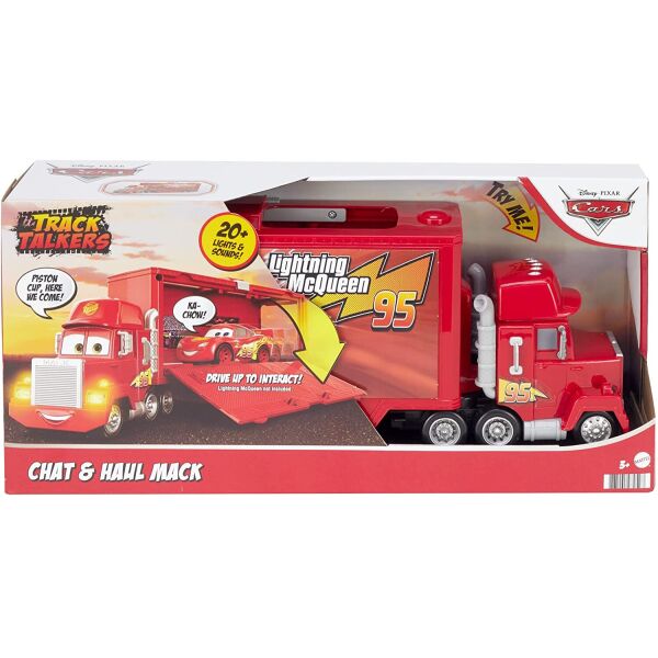 Машинка Тачки 3 Disney Pixar Cars Track Talkers Chat & Haul Mack Мак с звуковым эффектом (GYG02)
Машинка Тачки 3 Disney Pixar Cars Track Talkers Chat & Haul Mack Мак с звуковым эффектом (GYG02)