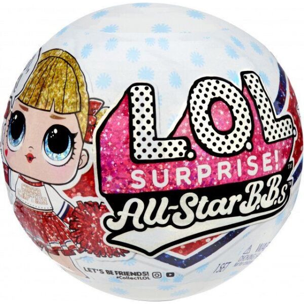 Игровой набор LOL Surprise! All-Star BBs Sports Series 2 Спортивная Веселая команда (570363)
Игровой набор LOL Surprise! All-Star BBs Sports Series 2 Спортивная Веселая команда (570363)
