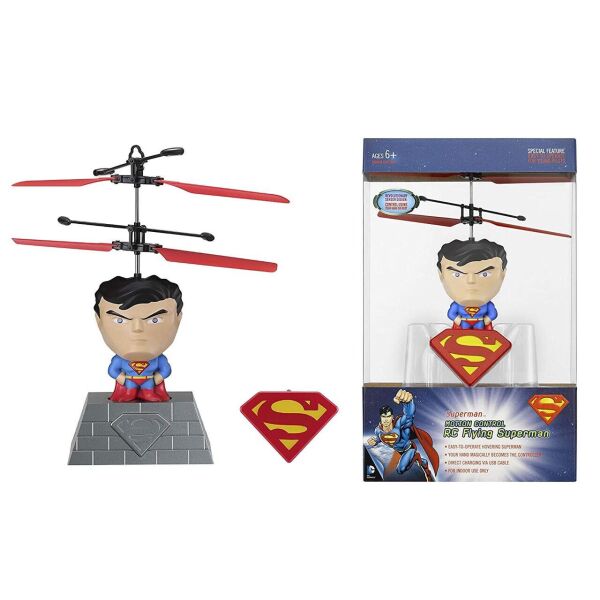 Квадрокоптер DC Comics Propel Warner Bros. Motion Control RC Flying Superman Супермен (WB-4002)
Квадрокоптер DC Comics Propel Warner Bros. Motion Control RC Flying Superman Супермен (WB-4002)