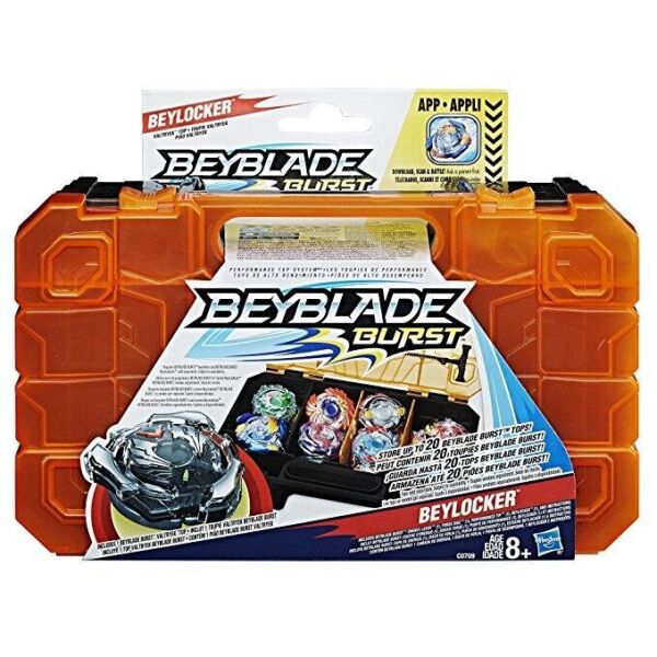 Кейс для Бейблейдов Hasbro Beyblade Burst Beylocker (до 20 блейдов) + Бэйблейд Уолтраек
Кейс для Бейблейдов Hasbro Beyblade Burst Beylocker (до 20 блейдов) + Бэйблейд Уолтраек