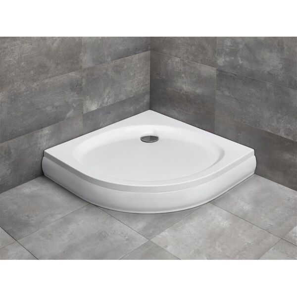 Душевой поддон RADAWAY Patmos A акриловый, полукруглый 900x900 мм h160 белый 4S99155-03
Душевой поддон RADAWAY Patmos A акриловый, полукруглый 900x900 мм h160 белый 4S99155-03