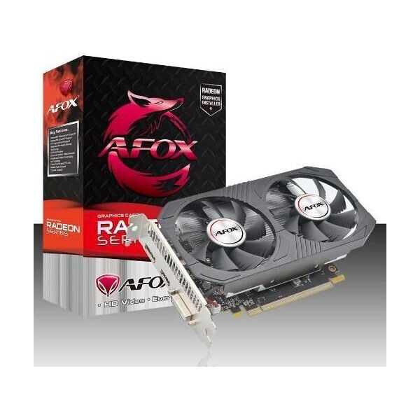 Видеокарта AFOX PCI-Ex Radeon RX 550 4GB GDDR5 (128bit) (1183/6000) (DVI, HDMI, DisplayPort) (AFRX550-4096D5H4-V6)
Видеокарта AFOX PCI-Ex Radeon RX 550 4GB GDDR5 (128bit) (1183/6000) (DVI, HDMI, DisplayPort) (AFRX550-4096D5H4-V6)