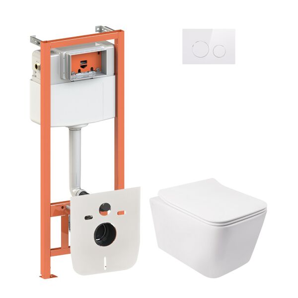 Набор Qtap инсталляция 4 в 1 с панелью смыва Nest (QT0133M425 + QT0111M11110W) + унитаз с сиденьем Crow QT05335170W
Набор Qtap инсталляция 4 в 1 с панелью смыва Nest (QT0133M425 + QT0111M11110W) + унитаз с сиденьем Crow QT05335170W