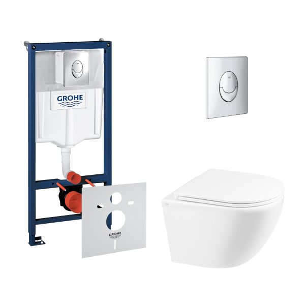 Набор инсталляция 4 в 1 Grohe Rapid SL 38721001 + унитаз с сиденьем Qtap Robin QT1333046ERW
Набор инсталляция 4 в 1 Grohe Rapid SL 38721001 + унитаз с сиденьем Qtap Robin QT1333046ERW