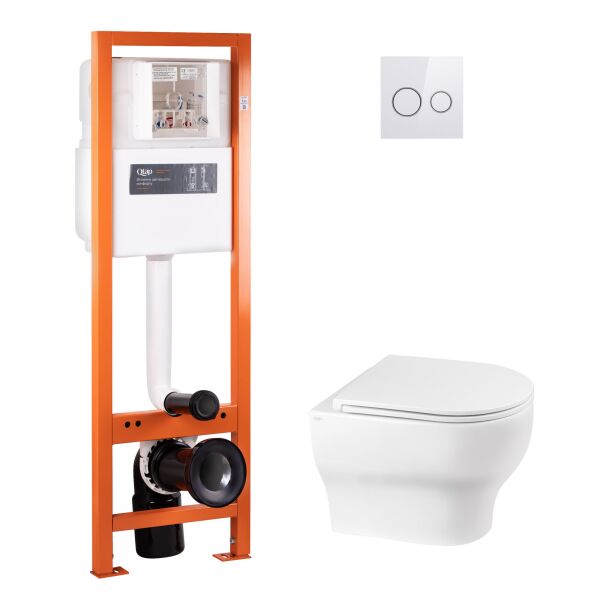 Набор Qtap инсталляция 4 в 1 с панелью смыва Nest (QT0233M370 + QT0211P01V1176W) + унитаз с сиденьем Aries QT0333063ERW
Набор Qtap инсталляция 4 в 1 с панелью смыва Nest (QT0233M370 + QT0211P01V1176W) + унитаз с сиденьем Aries QT0333063ERW